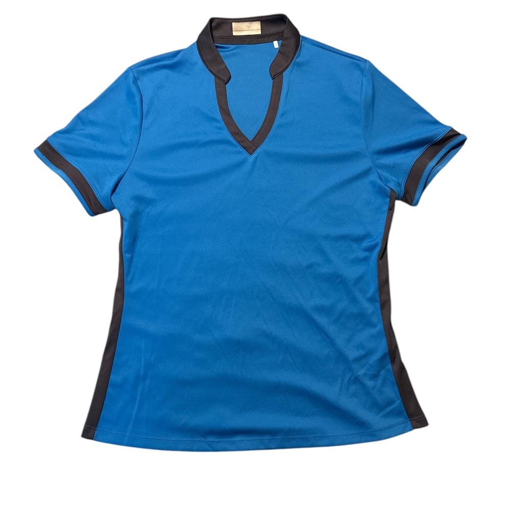 Callaway Men’s Large V- Neck Blue Active Golf Shirt